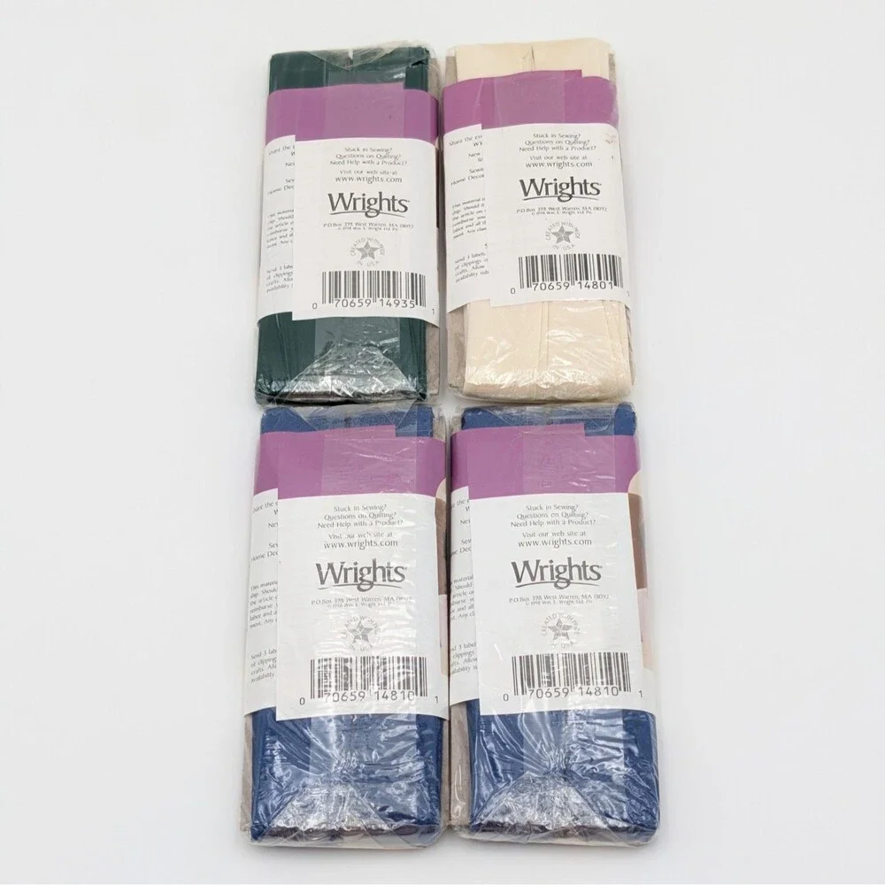 Wrights Double Fold Bias Quilt Binding 7/8